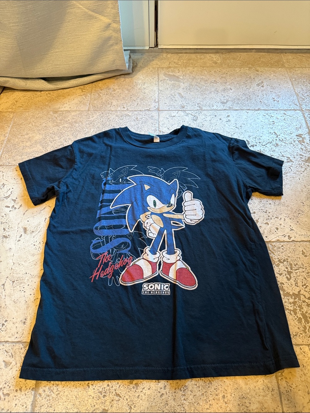 Sonic The Hedgehog Graphic Tee - Blue